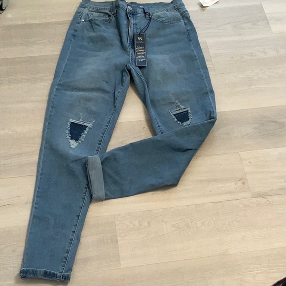 NWT DG2 DIANE GILMAN SKINNY JEANS 10 TALL - Picture 3 of 6
